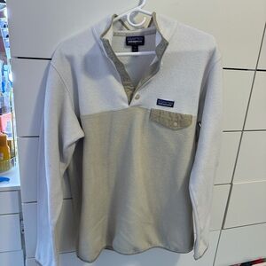 Patagonia Men's Beige and Light Brown Pullover